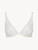 Triangle Bra in off-white floral lace_0
