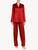 Carmine silk pajama set_1