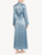 Periwinkle silk long robe_2