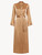 Caramel silk long robe_0