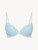 Light blue push-up bra with macramé_0