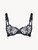 Blue balconette bra_0