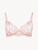 Pink non-wired Leavers lace bra_0