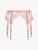 Pink Leavers lace suspender belt_0