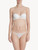 Off-white silk-satin bandeau bra_3