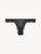 Black embroidered strech-tulle Brazilian briefs_0
