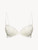 Off-white embroidered tulle push-up bra with silk-satin cups_0