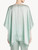 Mint green silk robe with macramé_2