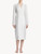 Off-white viscose short robe with tulle_1
