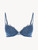 Cornflower blue tulle push-up bra_0