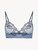 Cornflower blue tulle triangle bra_0
