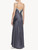 Grey silk long nightgown with lurex frastaglio_2
