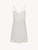 Off-white tulle and silk-georgette slip_0