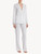 White modal stretch long pyjamas_1
