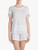 White modal stretch short pyjamas_1
