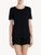 Black modal stretch short pyjamas_1