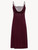 Cranberry jersey modal midi-length nightgown_0