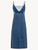 Cornflower blue jersey modal midi-length nightgown_0