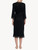 Black jersey modal long robe_2