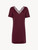Cranberry jersey modal short nightdress_0