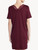 Cranberry jersey modal short nightdress_2