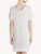 Soft white jersey modal short nightdress_2