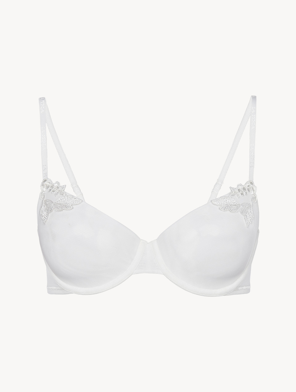 Luxury Lace Balconette Bra In White La Perla 6147