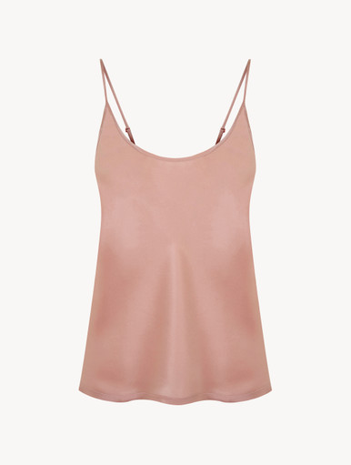 Luxury Silk Camisole in Powder Pink | La Perla