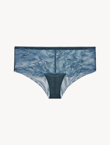 ◆GLOWNY◆ ALLURE LACE BOYSHORTS BABY BLUE GY25LWPT007BB ALLURE LACE BOYSHORTS (BABY BLUE) - GLOWNY