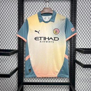 Manchester City 2024/25 Fourth Jersey Manchester City 2024/25 Fourth Jersey