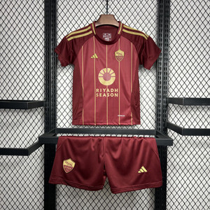 Kids AS Roma 2024/25 Home Kit Kids AS Roma 2024/25 Home Kit