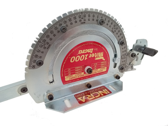 INCRA MITER1000/18T Miter Gauge w/parts (NO FENCE or SLIDING STOP)