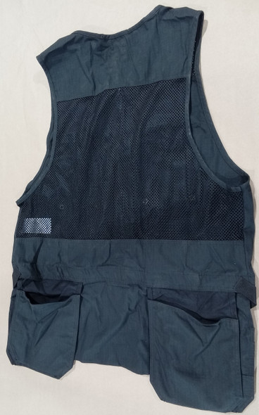 Blaklader Black Rip Stop Mesh Utility Vest for Carpentry Construction