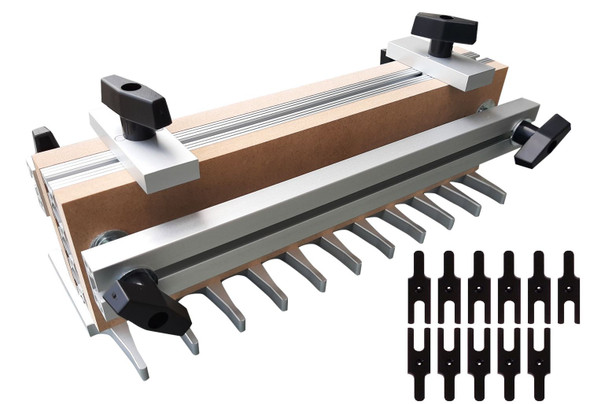 Sommerfeld's Dovetail and Box joint Jig for the Router table Make strong attractive joints for your boxes and drawers