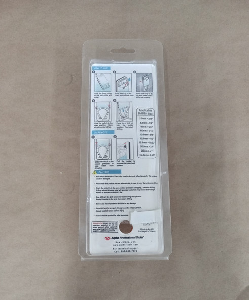 Alpha WDS138 Tile Drill Bit Guide + Water Delivery System Marble Granite Ceramic