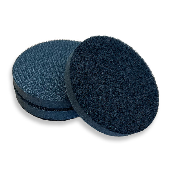 Manpa MP21-R-3SP 3 inch Hook and Loop Replacement Sanding Pad (3 Pack)
