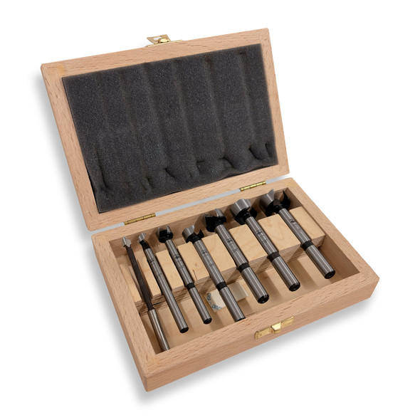 Fisch 7-Piece Wave Cutter Forstner Bit Set *READ*
