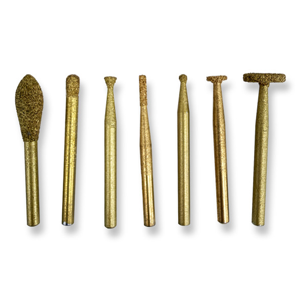 Dura-GRIT SR-SET-7FD-120 120-Grit Fine Detail Carbide Carve Set *READ*