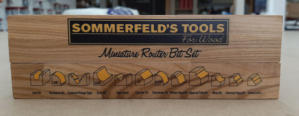 12-Pc Mini Router Bit Set