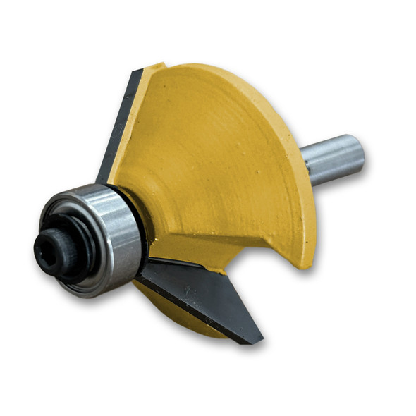 Chamfer Bit w/Bearing 45CA,1-1/2CD,23/32CL,2-5/16OL,1/4SH