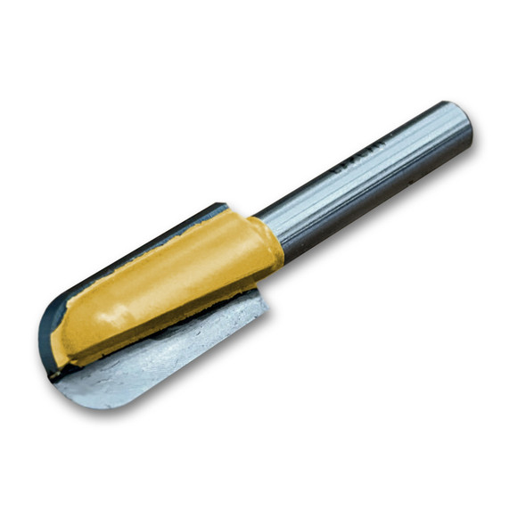 Round Nose Bit 1/4CR,1/2CD,1CL,2-1/4OL,1/4SH