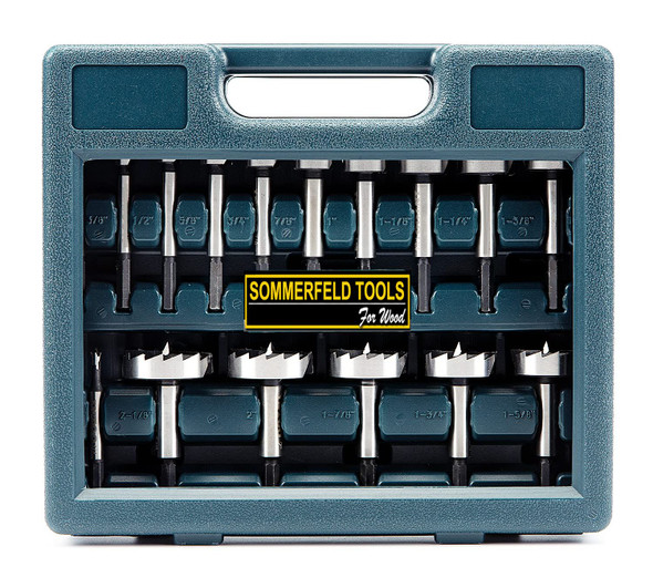 16-Pc Forstner Bit Set