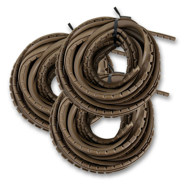 Sommerfeld's 75 feet of Light Brown Rubber Glass Retainer for Woodworking Glass Panel Doors on Cabinets