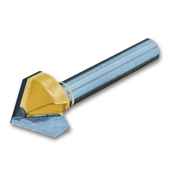 V-Groove Bit 90*CA,5/8CD,1/2CL,1-3/4OL,1/4SH
