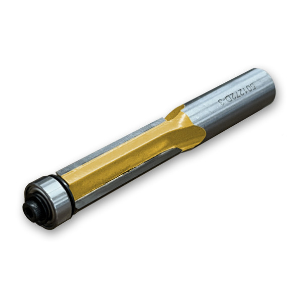 3-Wing Flush Trim Bit 1/2CD,1-1/2CL,3-5/8OL,1/2SH