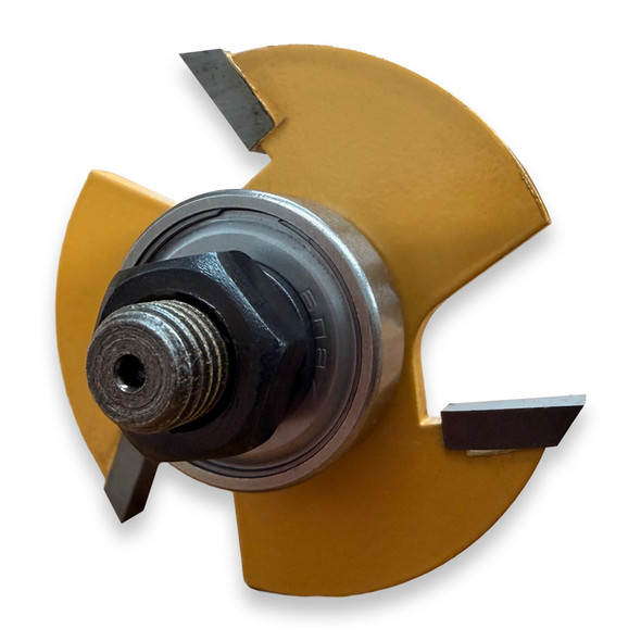 Sommerfeld 3-Wing Slot Cutter Router Bit Woodworking Tool 5/32 KERF, 1/4 SH