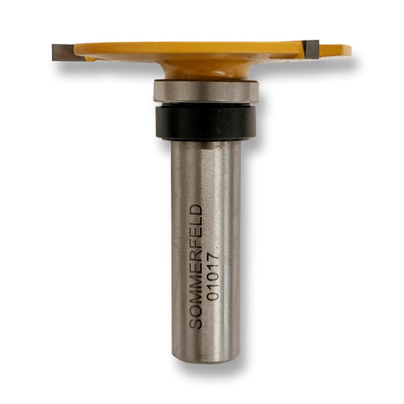 Sommerfeld Slot Cutter-Glass Panel Router Bit Woodworking Tool 2 1/16CD,1/8CL,1/2SH