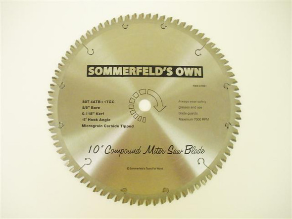 10 Compound Miter Saw Blade
