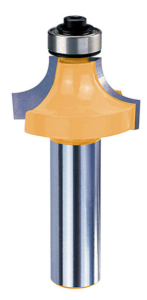 Roundover Bits w/Bearing1/8CR,3/4CD,13/32CL,2-5/16OL,1/2SH