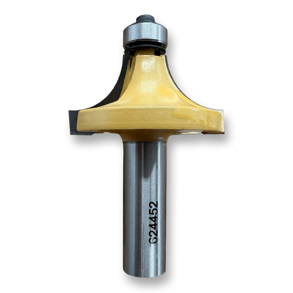 Sommerfeld Roundover Router Bit Woodworking Tool w/Bearing5/8CR,1-3/4CD,7/8CL,2-7/8CL,1/2SH